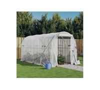 Tuinkas met stalen frame 8 mÂ² 4x2x2 m3188028