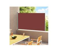 Tuinscherm uittrekbaar 180x300 cm bruin313402