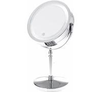 TUKA-i-AKUT TKD3144N-7x Miroir de Maquillage LED à intensité Variable grossissant 7 x Miroir de Maquillage Lumineux pour Rasage Double Face