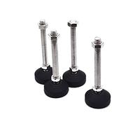 Tulead Lot de 4 pieds de nivellement réglables M12 x 100 mm