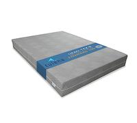 TULENA Housse de matelas 160 x 200 cm Gris 15 cm de haut | Protège-matelas lavable avec fermeture éclair en Viscose | Respirant, agréablement doux, bien fini | En tant que revêtement de remplacement |