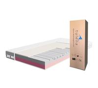 TULENA NOX Matelas 140 x 200 cm en Mousse Confort Moyenne H2 + H3 Comfort 18 cm avec Matelas réversible Housse antibactérienne avec Fermeture éclair