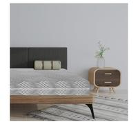 TULENA NOX Matelas 140 x 200 cm H3 + H4 à Ressorts ensachés Comfort 23 cm pour Enfants et Adultes - Matelas réversible avec Housse avec Fermeture éclair - Matelas Enroulable certifié Oeko-Tex