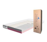TULENA NOX Matelas Confort en Mousse Dure H4 + H5 Comfort 16 cm avec Matelas réversible Housse antibactérienne avec Fermeture éclair 160 x 200 cm