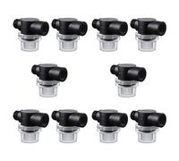 Tuminfar 10X Filtre de CréPine de Pompe à Eau, CréPine de Rechange pour Tuyau Torsadé 1/2 Pouces Compatible avec les Pompes ou Pompes