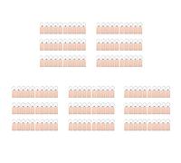 Tuminfar 150 Pièces Rectangle Blanc Porte-Clés en Bois Bricolage Porte-Clés en Bois Porte-Clés Peuvent Graver des Cadeaux de Bricolage