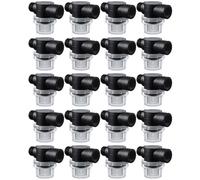 Tuminfar 20X Filtre de Crépine de Pompe à Eau, Crépine de Rechange pour Tuyau Torsadé 1/2 Pouces Compatible avec les Pompes ou Pompes