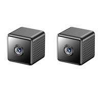 Tuminfar 2X Nouvelle Mini Caméra HD 480P X9 pour, Caméras WiFi sans Fil pour L'Extérieur, Détection de Mouvement Améliorée, Caméra de Vision Nocturne