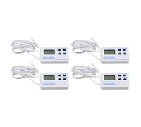 Tuminfar 2X Thermomètre de Congélateur Double Alarme de Température Affichage Numérique Intérieur Thermomètre Électronique de Réfrigérateur Domestique