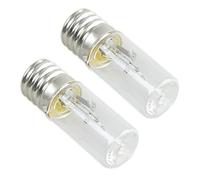 Tuminfar 2X UVC Lights Ampoule Germicide Lampe Ultraviolette DC 10V UV Tube de Lumière Ampoule E17 3W Désinfection Lampe à Quartz