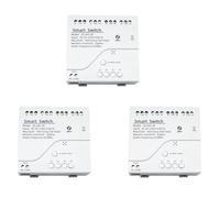 Tuminfar 3X Module de Commutateur de LumièRe Intelligent Zigbee 4CH AC 85-250V RF433 Recevoir des Relais 10A Fonctionnent avec L'Assistant, Tuya Life
