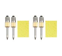 Tuminfar 4 Pièces Pointe de Fer à Souder avec Éponge Interface E10 Pointes de Soudage Pointe à Souder USB Outils de Soudage Ensemble Type B