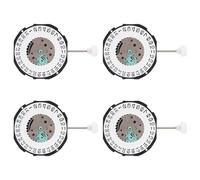 Tuminfar 4X Mouvement de Montre, Mouvement à Trois Mains Mouvement de Montre à Quartz, SL28 pour Accessoires de RéParation de Montre (Calendrier)