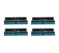 Tuminfar 4X R421C32 DC12V 32 Canaux Module de Relais de Bus Modbus RTU RS485 UART Port de Carte Série pour PLC LED Verrou de Porte Domotique