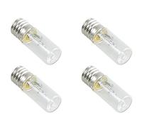 Tuminfar 4X UVC Lights Ampoule Germicide Lampe Ultraviolette DC 10V UV Tube de Lumière Ampoule E17 3W Désinfection Lampe à Quartz