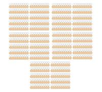 Tuminfar 500 PièCes Porte-CléS en Bois Flans en Vrac Rond Bois Gravure Flans Inachevé Porte-CléS en Bois Porte-CléS B