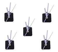 Tuminfar 5X Horloge Murale A Quartz Pieces de Mecanisme D'Horloge DIY de Mouvement Mouvement D'Horloge Murale Montre A Quartz Blanc Suspendu Classique