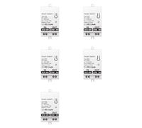 Tuminfar 5X Module de Commutateur à Contact Sec Intelligent WiFi Tuya 10A Relais de Disjoncteur Universel à Monter Soi-Même Fonctionne avec Life DC 8-40V