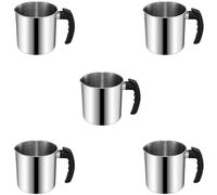 Tuminfar 5X Pot de Coulée de Fabrication de Bougies, Pot de Fonte de Cire à Double Chaudière de 44 Oz, Pichet de Fabrication de Bougies, Poignée Résistante à la Chaleur