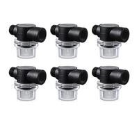 Tuminfar 6X Filtre de Crépine de Pompe à Eau, Crépine de Rechange pour Tuyau Torsadé 1/2 Pouces Compatible avec les Pompes ou Pompes