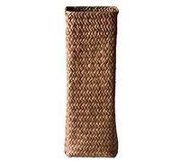 Tuminfar Vase à Fleurs en Rotin Paniers en Bambou DéCoration Vases Fleur Corbeille de Fruits Vase à Fleurs Vases Hauts pour la DéCoration IntéRieure Marron