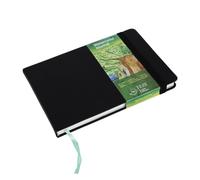 tumuarta Carnet de croquis aquarelle, 300g, 25% coton, 14x21 CM, 24 feuilles, 48 pages, sans acide, carnet aquarelle, papier aquarelle pour média mixte idéal pour aquarelle, acrylique