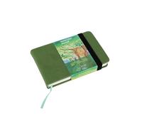 tumuarta Carnet de croquis carré aquarelle 63,5 kg, 300 g/m², papier coton, presse à froid, 48 pages, relié, bloc de papier aquarelle pour une utilisation comme journal de voyage et bloc-notes pour