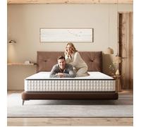 TUNCCO Matelas 140x190 | Epaisseur 22CM | Matelas 2 Personnes | Fermeté Moyenne | Réversible à Deux Faces | Certifié Oeko-TEX