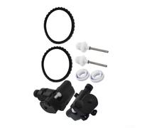 Tune Up Kit for pour zodiac pour baracuda MX8 pour mx6 Robot Cleaner | Fits MX8 and pour mx6 models, restores movement, includes tracks and shafts, easy install, rubber metal