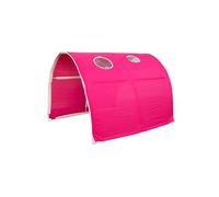 Tunnel de lit enfant en plastique, coloris fushia - Dim : 90 x 70 x 100 cm --