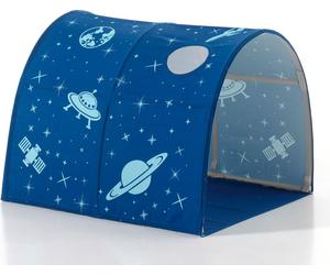 Tunnel de lit Vipack Astro Design, adapté au lit d'enfant mi-haut Pino