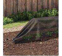 Tunnel en filet - 300 x 50 x 48,5 cm - PE & armature acier - Protection insectes et ombre - Cylindrique