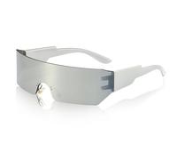 TUONYIS 1 paire de lunettes de soleil futuristes pour jeux de rôle, bar, discothèque, concert, Halloween