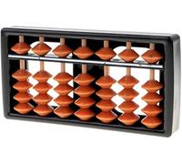 Tuoservo Soroban Calculatrice de mathématiques pour enfant 7 chiffres 10,5 x 6,5 x 1,5 cm