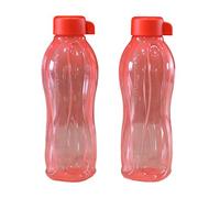 Tupperware Aquasafe Lot de 2 bouteilles Rouge 500 ml