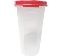 Tupperware Boîte Modulaire Ovale Eidgenosse 1,7 L Rouge | Récipient Compact 1700 ml pour Réfrigérateur, Couvercle Hermétique, Empilable, Lave-Vaisselle