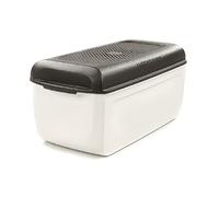 Tupperware BreadSmart Junior Boite à Pain Conservation Longue Durée - Technologie CondenseControl Humidité - Séparateur Amovible - Plastique - 16,6x31,4x11,2 cm - Qualité Professionnelle