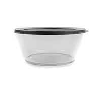 Tupperware Éco Saladier Clarence+ 4 L Ultra Clair et Léger - Préparer Conserver Présenter - Bol de Service Hermétique - Matériaux Recyclés Eco+ - 27,4 x H 11,9 cm - Cuisine Pratique Qualité