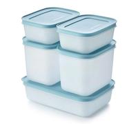 Tupperware Freezer Mates Essentials Kit 5 Pièces Congélation | Boîtes de Rangement Hermétiques, Congélation Rapide sans Givre, Gain de Temps et d'Énergie, Congélateur Rangé