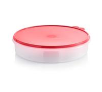 Tupperware Grande boîte à tarte ronde avec joint rouge 30,5 cm
