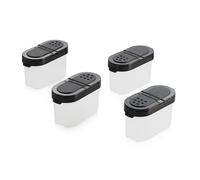 Tupperware Lot de 4 petits shakers à épices pour garder les herbes sèches et les épices fraîches, sans BPA, passe au lave-vaisselle