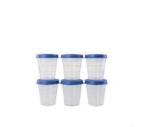Tupperware Lot de 6 récipients de lutin bleus + semences biologiques