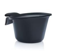 Tupperware Recycline Collector 2,5 L Noir et Vert | Bol pour Collecter et Verser les Ingrédients Découpés, Bec Verseur Large, Couvercle Plateau, Recyclé