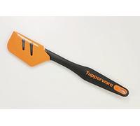 TUPPERWARE Spatule de cuisine avec manche en main pratique, noir/orange 10022
