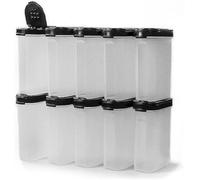 TUPPERWARE Spice Giant 270 ml (10) Grand récipient à épices noir