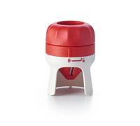 Tupperware Spiraliseur Junior Spiralizer 12,7 cm Rouge | Tailler Courgettes et Carottes en Spaghettis de Légumes, Compact Sans BPA, Plastique Alimentaire