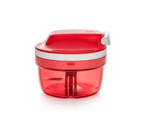 Tupperware SuperSonic Hachoir Mini, capacité de 300 ml, robot de cuisine manuel - ustensile de cuisine pour hacher les herbes, noix, ail, légumes