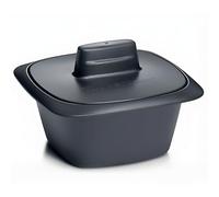 Tupperware Terrine Ultra Pro 500 ml - Cuisson Micro-Ondes Sans Surveillance - Plats Individuels Terrines - Plastique Sans BPA - 14x14x9 cm - Compatible Lave-Vaisselle - Rangement Compact Cuisine