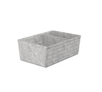 Tura grand panier en feutre recy vec couvercle en liège 480x335 mm - ROCA A818024N10