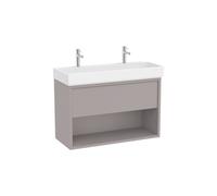 Tura unik 1t 1 niche inf lav percé 2t 1000 mm gris clair mat - ROCA A852038559